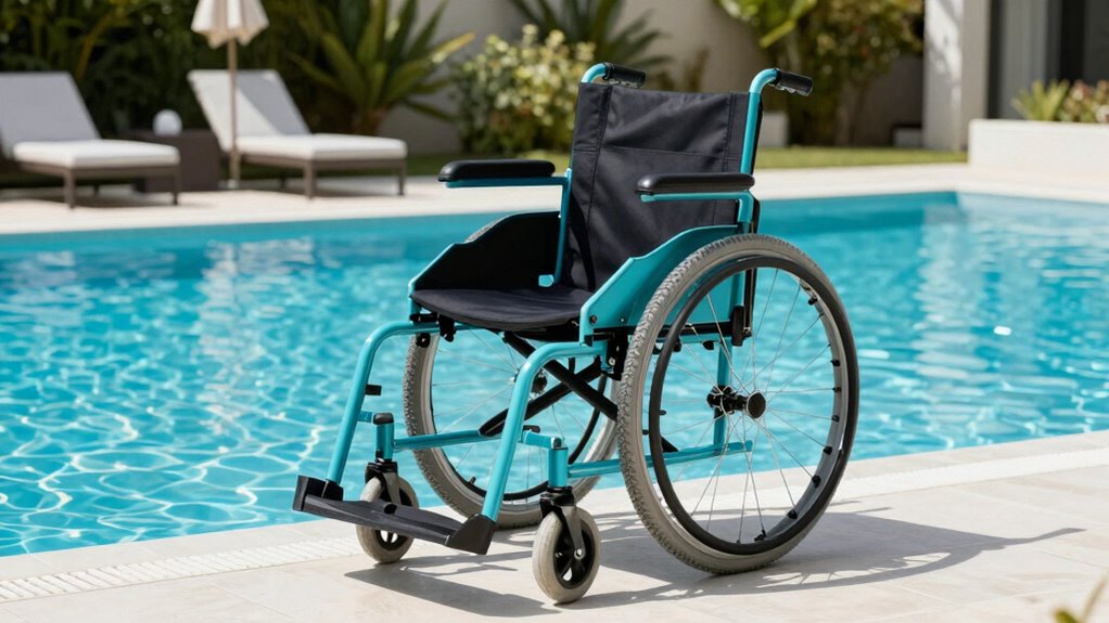 luxury waterproof wheelchair maintenance