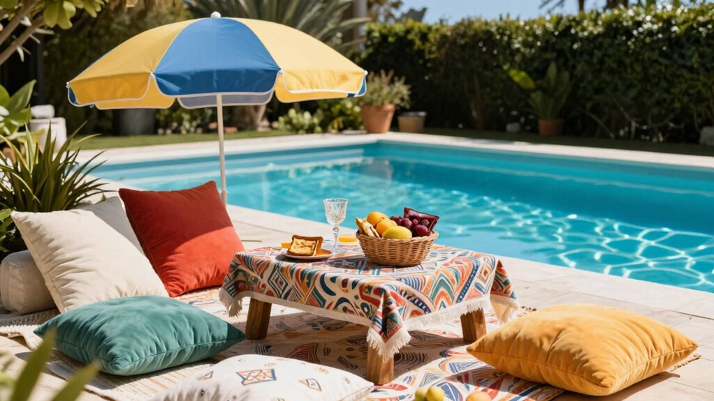 mini poolside picnic essentials