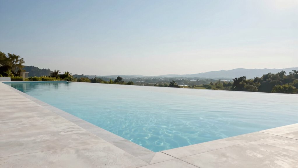 minimalist sleek pool design