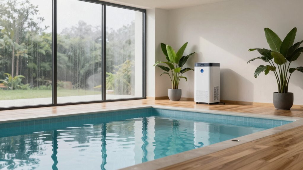 optimal humidity for pools