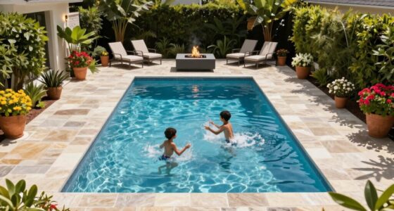 optimize poolside traffic flow