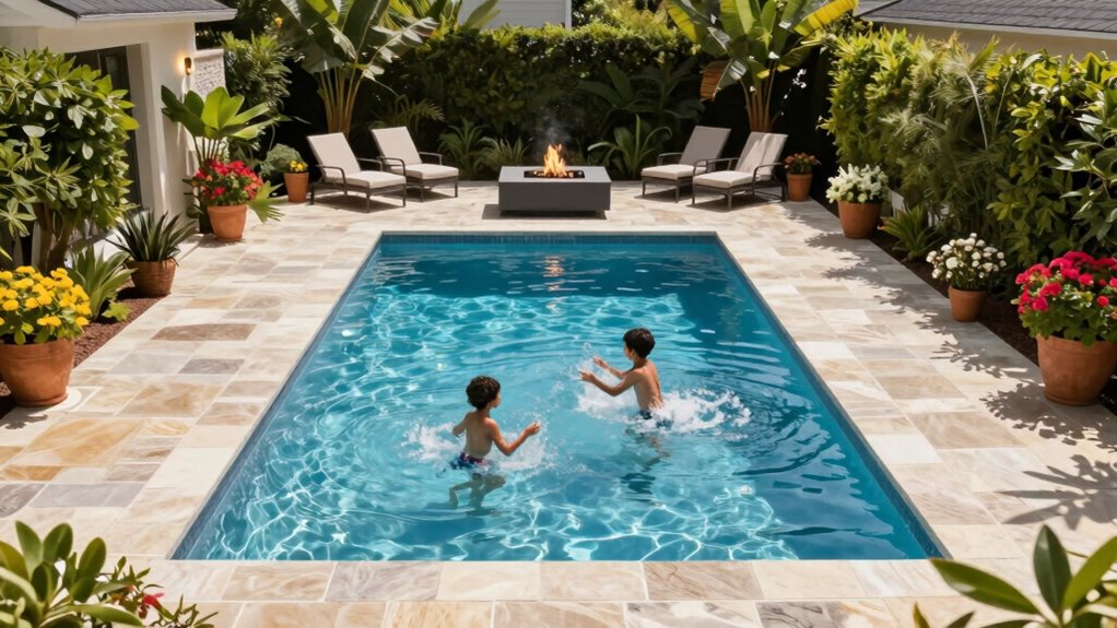 optimize poolside traffic flow