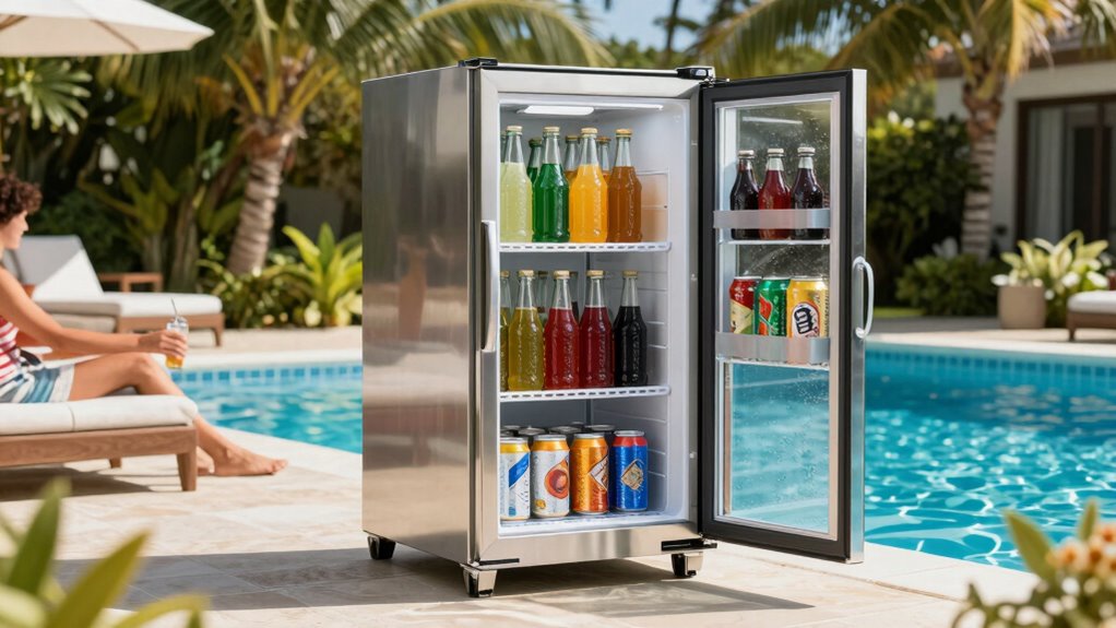 outdoor durable energy efficient refrigeration