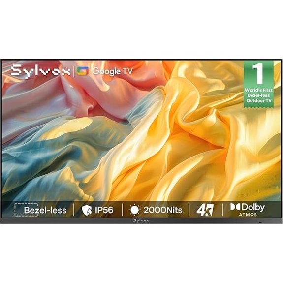 outdoor waterproof 4k tv