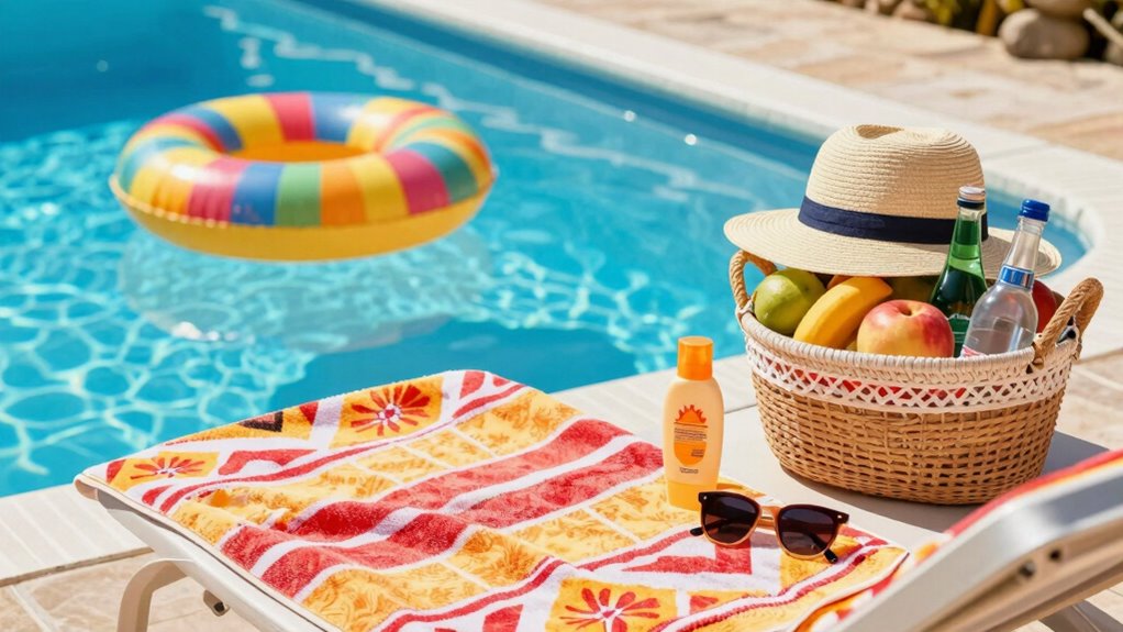 perfect pool day essentials