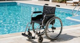 pool access waterproof wheelchairs