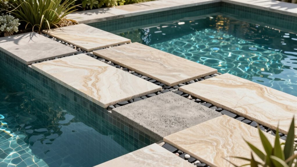 pool coping materials overview