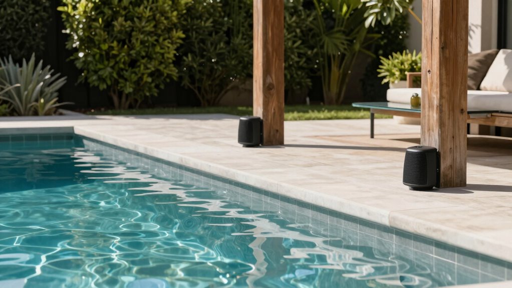 poolside outdoor speaker considerations