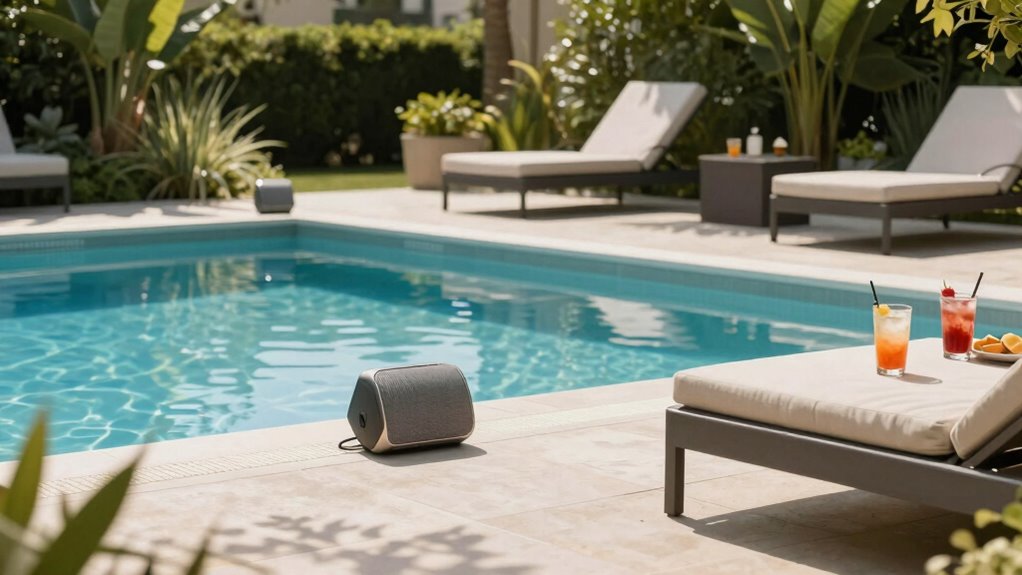 poolside speaker installation tips