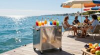 portable water side coolers