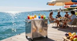 portable water side coolers