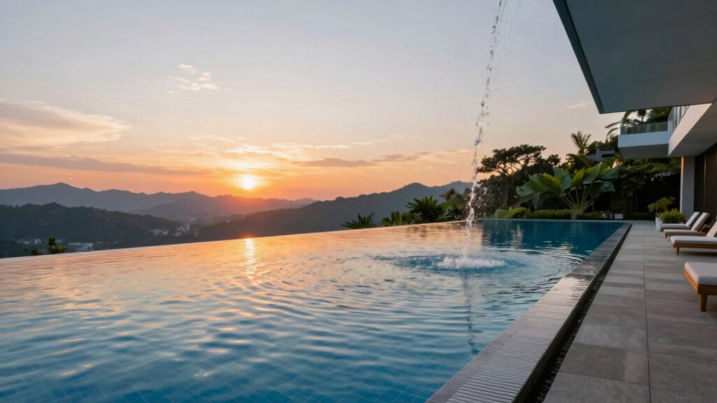 precision in infinity pool design