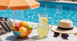 prevent poolside heat stress