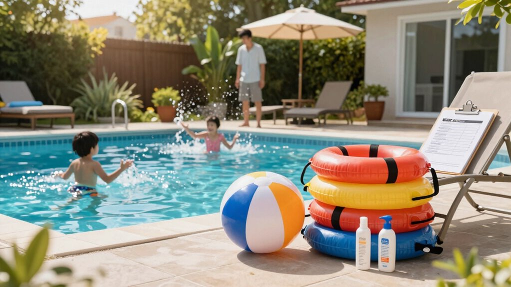 prioritize pool safety routine