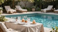 quiet poolside celebration tips