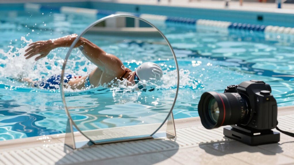 real time swim technique analysis