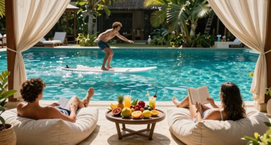 relaxing poolside fun ideas