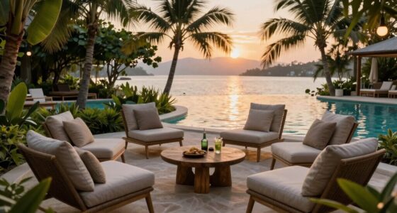 relaxing social retreat space