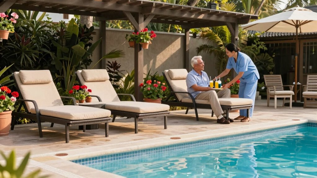 safe pool access for seniors