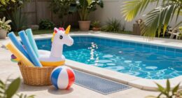 safe pool toy storage