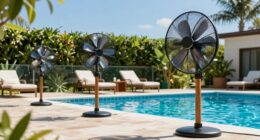 safe poolside fan usage