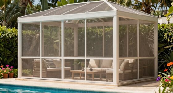 screened gazebos prevent bugs