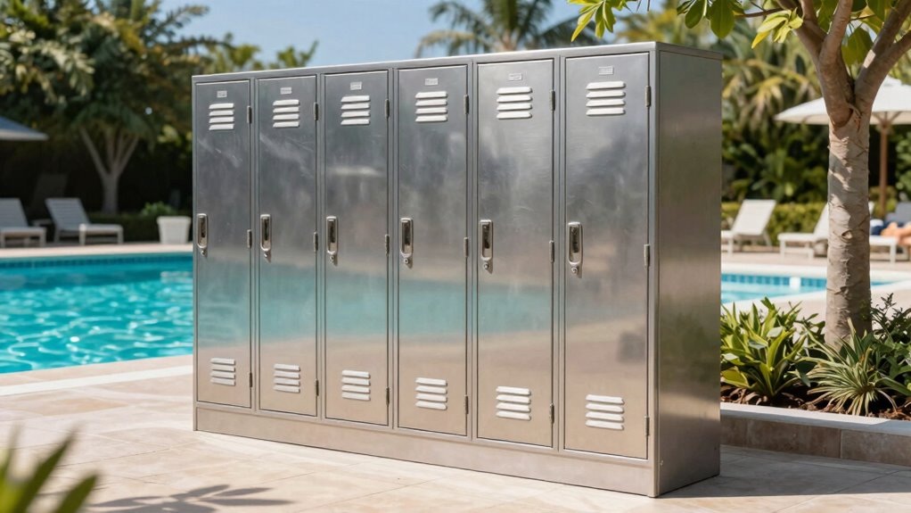 secure outdoor locker storage