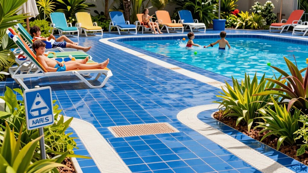 slip resistant pool safety measures