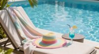 solo poolside relaxation oasis