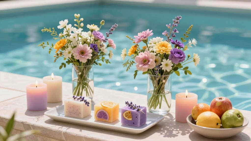 subtle poolside scent options