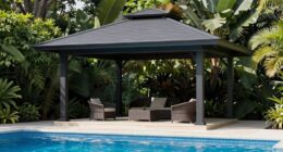 suitable for poolside shade