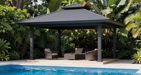 suitable for poolside shade