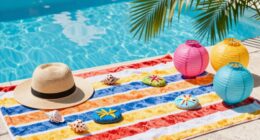 summer poolside craft activities