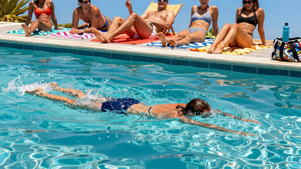 swimming fosters summer fitness