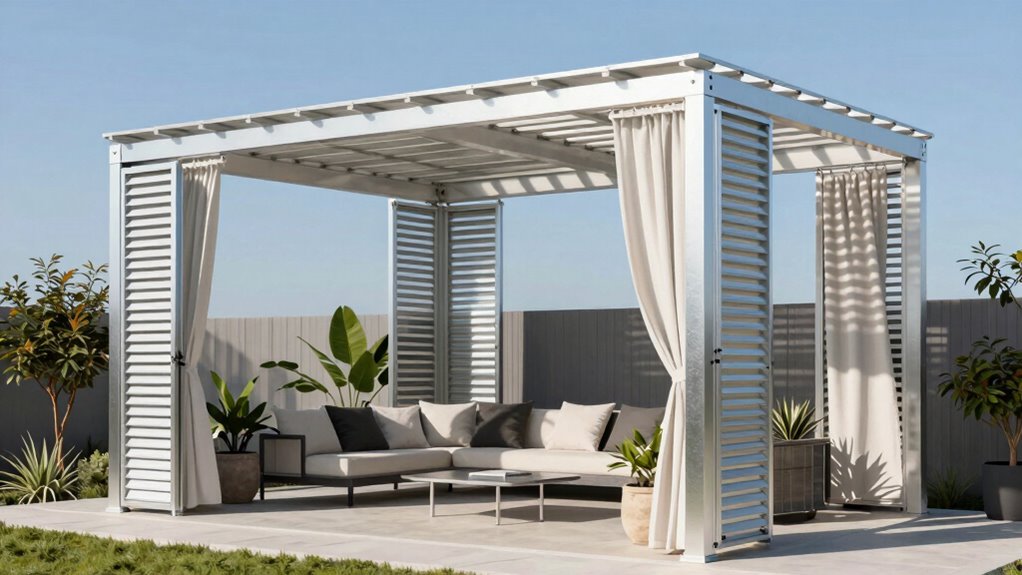 top aluminum pergola options
