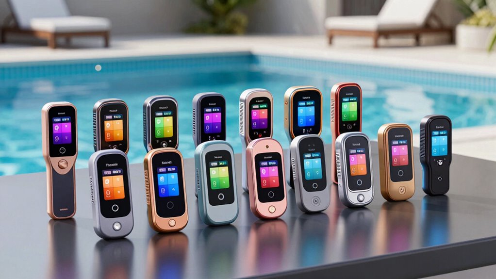 top app connected pool testers