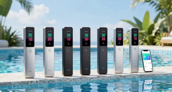 top app connected pool thermometers