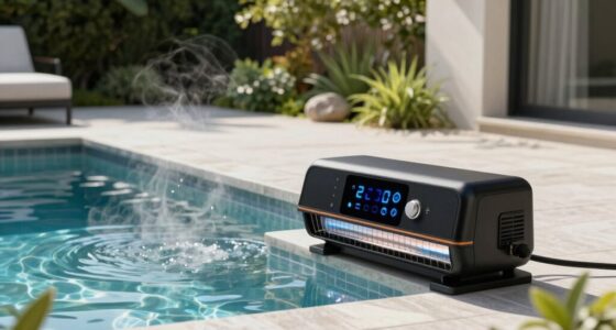 top electric pool heaters