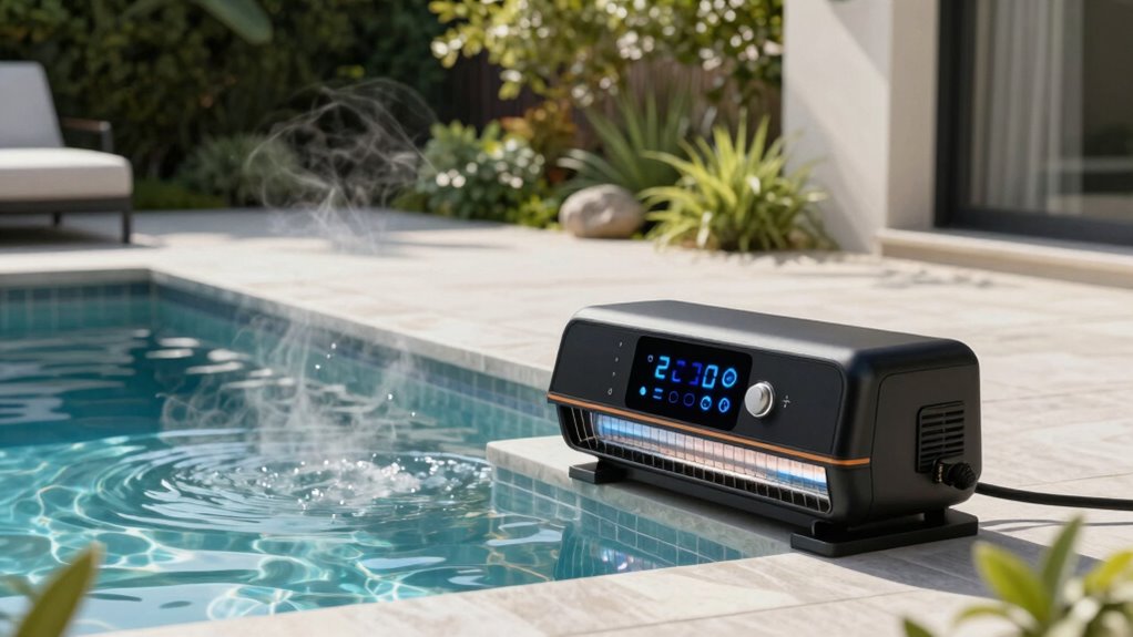 top electric pool heaters