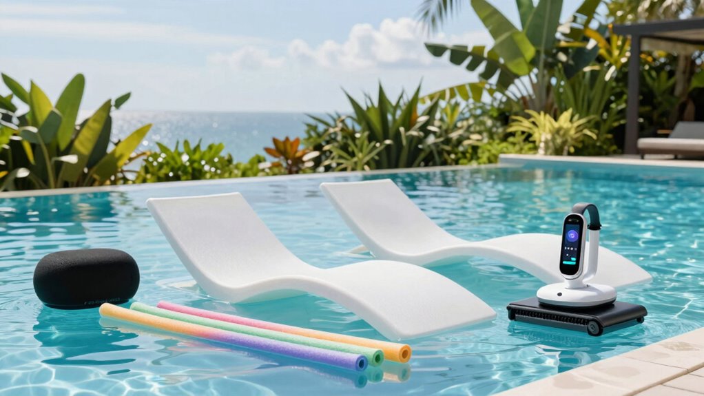 top endless pool accessories