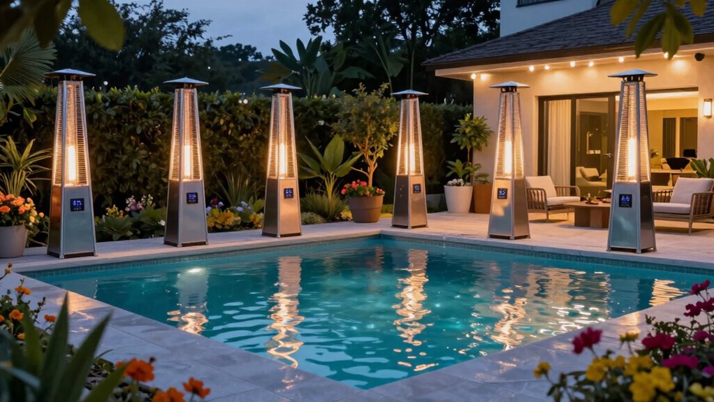 top gas pool heaters