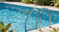top inground pool ladders