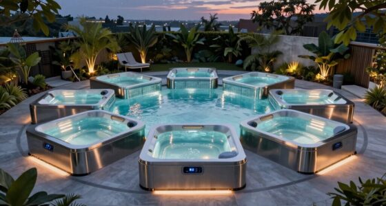 top luxury swim spas