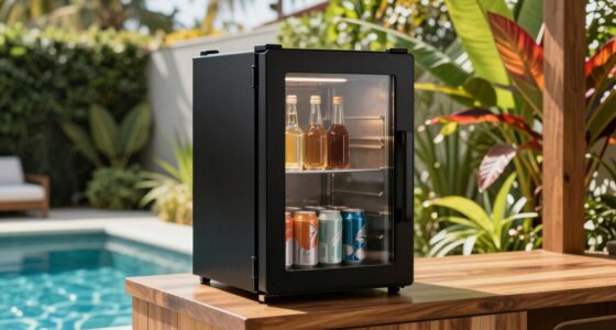 top outdoor mini fridges