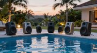 top outdoor pool speakers