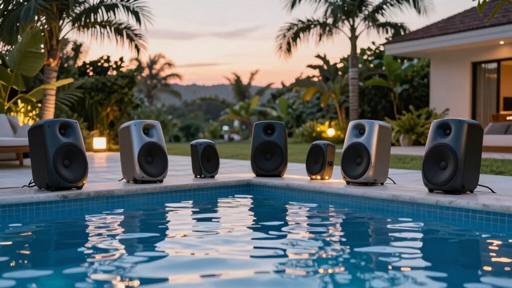 top outdoor pool speakers