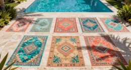 top outdoor poolside rugs