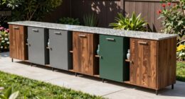 top outdoor storage cabinets
