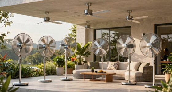 top patio oscillating fans