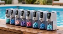 top pool chlorine feeders